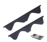 Kitchen Slot Cover - 2pc Stove Protector, 2 Pieces Stainless Steel Stove Guard, Retractable Edge Protector, Non-Slip Splash and Child Safety Guard | Suitable for Oven, top, Counter Top