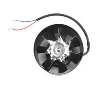 Kitchen Smoke Extractor Fan 100mm 20W Power(Black) | Reinforced iron shell, anti-compressive, shock-resistant, painted finish, long lifespan