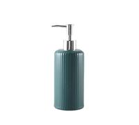 Kitchen Soap Dispenser Hand Soap Dispenser for Dispensing Lotion Dish Soap Massage Oil Syrup Ceramic Soap Pump Creative Lines Soap Bottle (500 Ml/16.9 Oz) Handsoaps Dispenser