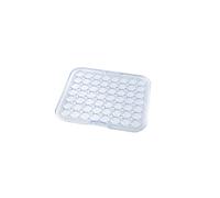 Kitchen Soft Non Slip Rubber Dish Protecting Sink Liner Clear