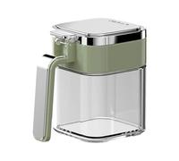 Kitchen Spice Jar - 380ml Storage Box Food Safe Airtight Container for Salt, Sugar and Pepper, Practical Culinary Accessories for Cooking, Baking and Org