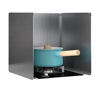 Kitchen Splashback, Foldable Stove Splatter Guard for Cooking Kitchen, Portable Splatter Screen, Anti Splatter Shield Guard, Side Splash Back for Frying Pan Hob(3 sides-50cmx50cmx50cm)