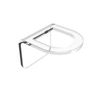 Kitchen Sponge Holder - Clear Acrylic Dish Brush Holder - Efficient Drainage Kitchen Storage For Sponges Brushes- Scrubber, Bathroom- Organization