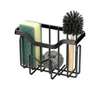Kitchen Sponge Holder | Household Organizer Drain Rack - Suction Dish Sponge Holder for Kitchen,for Scouring Pad Scrubber Cleaning Cloths Home Apartments Rental House