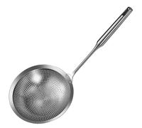 Kitchen Spoon Stainless Steel Skimmer Spoon for Efficient Oil and Soup Drain Oil Water Separating Spoon Easy Storage Spoon