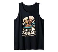 Kitchen Squad Stirring Up Smiles Every Day Tank Top