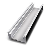 Kitchen Stainless Steel Trench Drain System, U S Channel Drain Grate, Removable Cover Trench System, Commercial Floor Sewer Draina Trench(Silver-A,116x30x15cm)