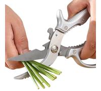 Kitchen Stainless Steel with Non-Slip Handle for Kitchen and Poultry | For Meat, Chicken, Vegetables, Fish, Bones, Salad, BBQ, Processing and Home