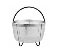 Kitchen Steaming Rack Stainless Steel Mesh Strainer Steam Egg Meat Veggie Insert Steaming Tool for Kitchen Cooking Use