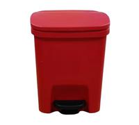 Kitchen Step Trash Can - Rectangular Slim Garbage Can with Soft-Close Foot Pedal - Waste Bin Odor Protection, Rectangular Trash Foot Pedal For Bathroom, Kitchen