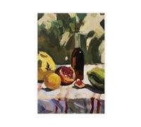 Kitchen still Life Oil Painting Fruit Canvas Poster Wall Art Decor Print Picture Paintings for Living Room Bedroom Decoration 24x36inch(60x90cm)
