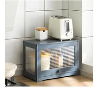 Kitchen Storage Cabinet Spice Rack & Dish nizer 42x25x50cm - Stylish Sideboard for Efficient Kitchen nization & Space Saving Solutions