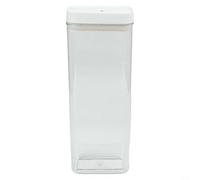 Kitchen Storage Container with Secure Lid and Silicone Gasket to Maintain Freshness of Dry Food and Prevent (((1800 mL))