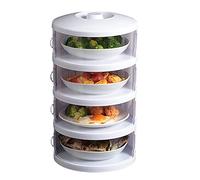 Kitchen Storage Food Cover Insulation Dust-proof Covers Multilayer Anti-flies Dining Table Leftovers Storage Organizador Vegetable Covers From Animals For Fridge Covering Garden Cold Weather Dish