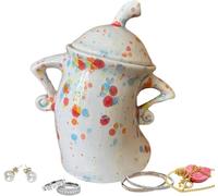 Kitchen Storage Jars - Stylish Cookie Jar & Pvc Canisters For Food, Snacks, And Treats - Perfect For Organizing & Decorating Your Kitchen Color