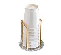 Kitchen Storage Rack Organizer for Disposable Cup Holder Nail Design, Compact and Dustproof, for Small Spaces (Single)