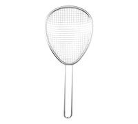 Kitchen Strainer Food Strainer Spoon Coarse Mesh Colander Skimmer for Spaghetti French Fries Noodles Multi-Use Kitchen Tool- 13.3x30.3cm
