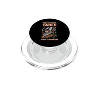 Kitchen Table Is My Classroom - Homeschooling Mom PopSockets PopGrip for MagSafe