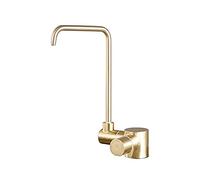 Kitchen Tap 360 Rotating Window Tapss Kitchen Sink Purifier Faucet Fits Reverse Osmosis Systems-Black-B(Brigade Gold a)