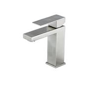 Kitchen Tap,Bathroom Tap,Kitchen Sink Mixer Tap, Matte Black Bathroom Basin Faucet, Gold Deck Mount Hot Cold Water Mixer Sink Tap, Simple Style Single Hole Bath Sink Faucets Crane for Kitchen,Lavatory