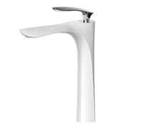 Kitchen Tap, Brass Sink Tap, Modern Single Handle Basin Mixer Faucet with Ceramic Valves Hot And Cold Adjustable, Water Saving Bathroom Mixer Tap for Kitchen Toilet Hotel