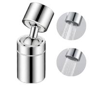 Kitchen Tap Spray Head, 360° Swivel Spout Kitchen Sink Tap, Tap Faucet Attachment Spray with 2 Functions Modes, Replacement Tap Aerator Sprayer Accessories, Universal Tap Adapter Attachment