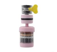 Kitchen Tap Water Filter Faucet Mount Purifier System with Proof Showerhead | Efficient Water Saving Technology for Standard Kitchen Taps | For Easy Install | Blue Green(Pink)