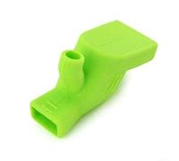 Kitchen Tap Water Saver Extension Nozzle 2 Pack Silicone Flexible Dual Outlet Faucet Adapter for Vegetable Rinsing Gargling (]Green)