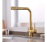 Kitchen Tap with Water Filter - 360° Swivel Drinking Faucet for Home & Restaurant Use - Elegant Design Fixture for Modern Kitchens