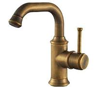Kitchen Taps Brass Tap Black Antique Brass Basin Hot and Cold Basin Mixer Oil Rubbed Finish Bathroom Sink Water Mixer Tap-Black A,Antique A