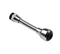 Kitchen Taps Faucet(water) Faucet；tap； bibcock Full Copper Chrome- plated Single Hole Hot and Cold Pull- out Vegetable Sink Faucet Rotating Retractable (A)