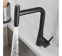 Kitchen Taps Touch Sense Kitchen Faucet Black Pull Out Swivel Robinets De Cuisine Smart Sensor Stream Spray Crane Single Hole Mixer Tap