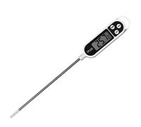 Kitchen Thermometer, 3s Instant Read, Digital Kitchen Thermometer with Long Probe and °C/°F Switchable, for Meat, BBQ