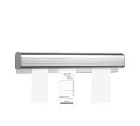 Kitchen Ticket Holder - Wall Mounted Slide Restaurant Check Rack, Slide Wall Mounted Kitchen Check Rack, No Drilling Receipt Holder for Working Places, Metal Bill Rack Rail for Hotels, Shops, Cafe