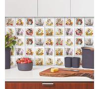 Kitchen Tile Stickers 30X30 Stick on Wall Tiles Adhesive Stick on Tiles