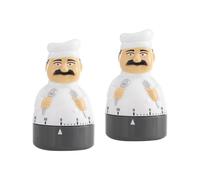 Kitchen Timer, 60-Minute Countdown Mechanical Timer, Easy-to-Use Timer for Cooking, Baking, Learning, Ideal for Children and Elderly