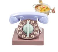 Kitchen Timer | 60-Minute Telephone Cute Decor - Wind Up Loud Kitchen Timer | for Time Management Baking Home Bedroom Study Living Room Classroom Office