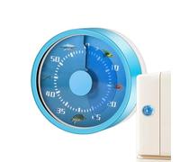 Kitchen Timer,60-Minute Wind Up Mechanical Timer - 72 Decibel Mechanical Clock, Visual Time Management Tool,for Cooking Desk Game Shower Classroom Teachers Kids Adults