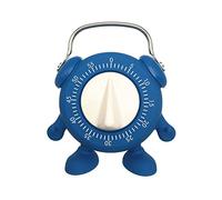 Kitchen Timer, 60 Minutes Countdown Cooking Teaching Egg Potty Training Wind Up Cute Timeout Timer No Battery (Blue)
