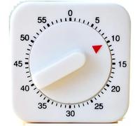 Kitchen Timer, 60 Minutes Mechanical Timer Clock, No Battery Needed, Short Timer Kitchen Bell Alarm Clock