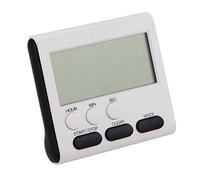 Kitchen Timer Alarm Magnetic Large LCD Digital Count Up Down Egg Clock 24 Hours for Home House Cooking Dinner Lunch Breakfast Magnetic Large LCD Digital Kitchen Timer Count Up Down Alarm Clock (Black)