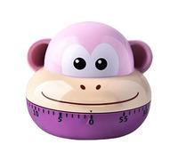 Kitchen Timer, Cartoon Animal Kitchen Timer, Mechanical 60-Minute Timer with Cute Animal to Wind Up, Manual Timer Reminder, Egg Timer, Kitchen Timer