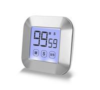 Kitchen Timer CEEBON Touch Screen Digital Cooking Timer Count Down/Count Up Timer with Loud Alarm Large Display Backlight Magnetic Back