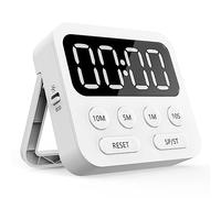Kitchen Timer,Classroom Timer for Kids,Magnetic Digital Stopwatch Clock Countdown Countup Timer with Large LED Display Volume Adjustable for Cooking,Exercise, Baking, Desk