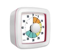 Kitchen Timer Cooking Tool - Visual Countdown Timer | Digital Steaming Baking Clock Device | Meal Prep Accuracy Home Office Bakery Hotel Restaurant Use | Rainbow Display PP Gadget