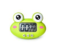 Kitchen Timer, Cute Cartoon Animal Countdown Timer, Digital Cooking Timer with Magnetic, LCD Large-Screen Visual Clock, Hangable Alarm Clock with Stand,for Cooking Bake Sport Game (Timer-QW)