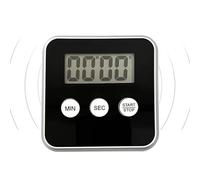 Kitchen Timer Digital, Magnetic Alarm with LCD Screen, Magnetic Digital Timer with LCD Display Multiple Functions for Baking, Cooking, Sleeping, Studying