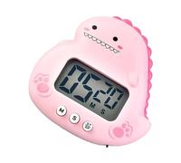 Kitchen Timer, Dinosaur Digital Timer for Kids, Digital Cooking Clock, 4.02x4.02 Inches Portable Egg Time Tracker, Classroom watch for Teachers and Home and Dining Use
