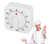 Kitchen Timer - Easy to Use Mechanical Timer | Versatile Wind Up Mechanical Timerr | 1 Hour/60 Minutes Count Down Alarm Reminder | Adjustable Egg Timers for Teachers Kids Cooking Timing