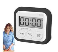 Kitchen Timer Magnetic - Countdown Clock, Digital Stopwatchh | Led Display Timer with Quick Set Buttons On/off Switchh, Mute Function for Cooking Classroom Studying Teaching and Time Management Tasks